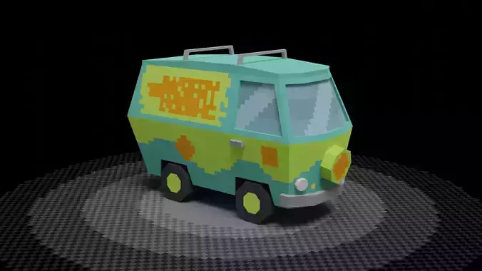 PS1 Mystery Machine