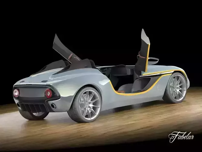 Aston Martin CC100 std mat 3D model