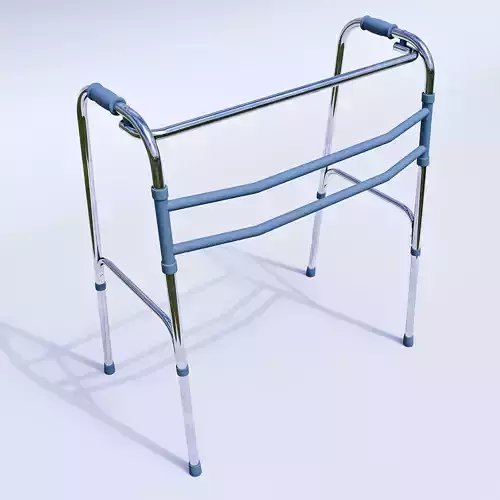 SOLID FOLDING WALKER