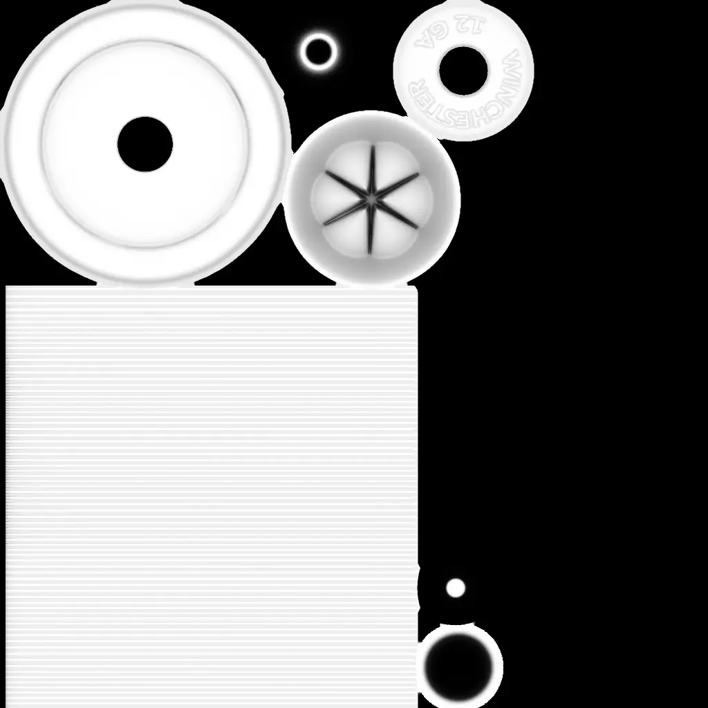 guns super Free 3D model_0