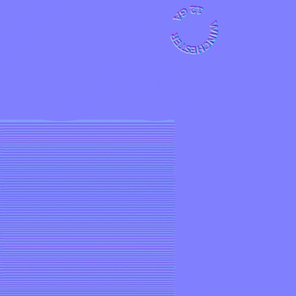 guns super Free 3D model_5