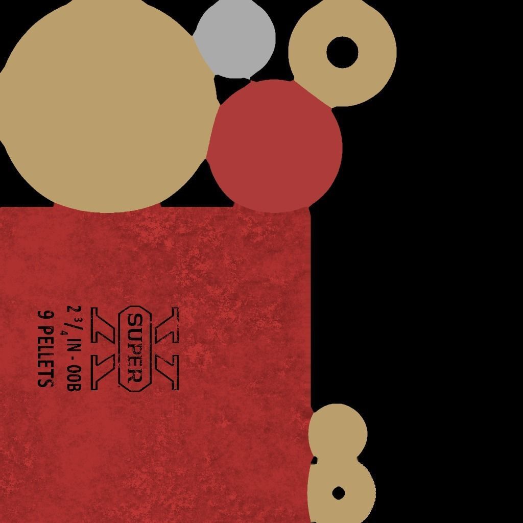 guns super Free 3D model_2