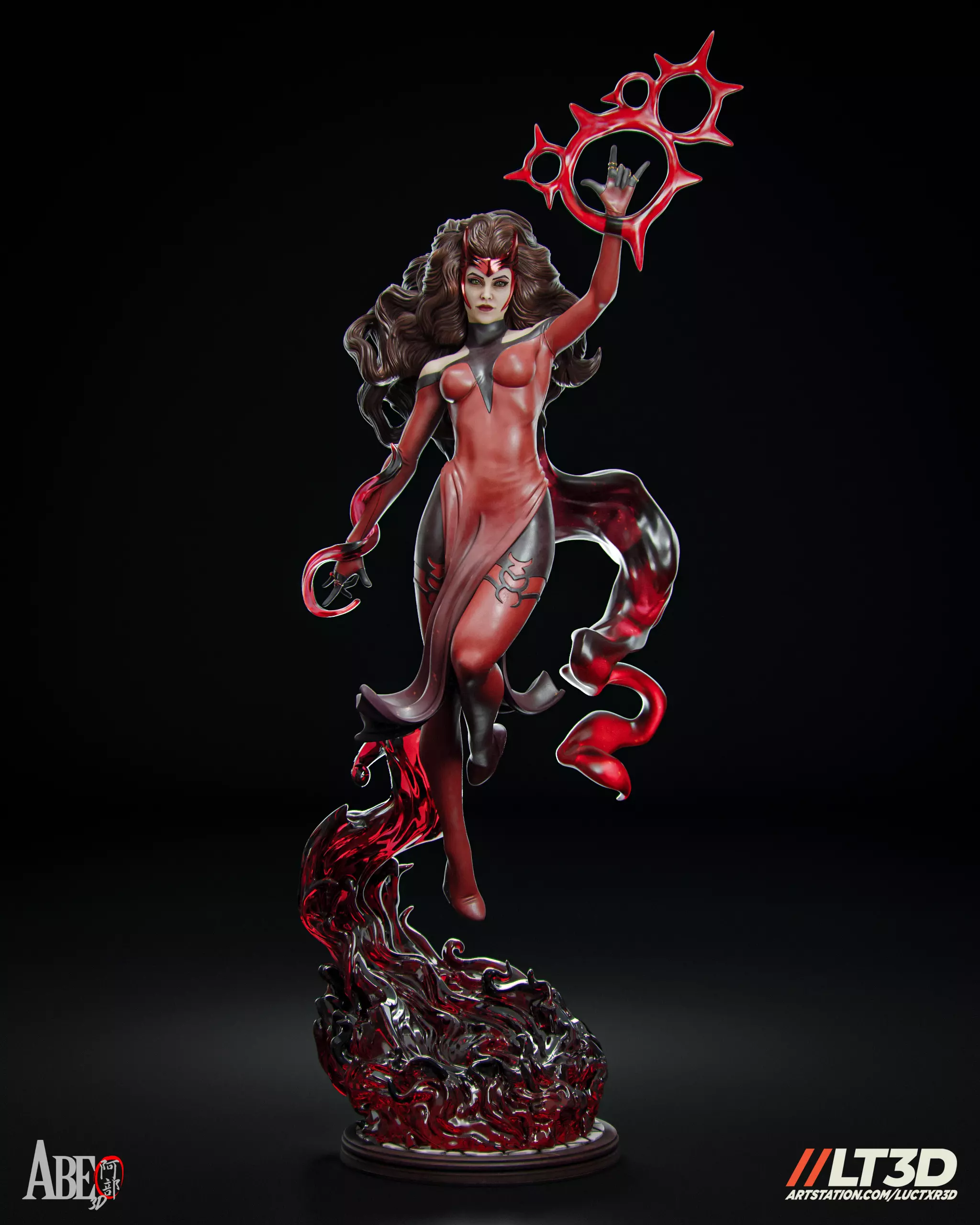 Scarlet Witch Hellfire Gala 3D print model_0