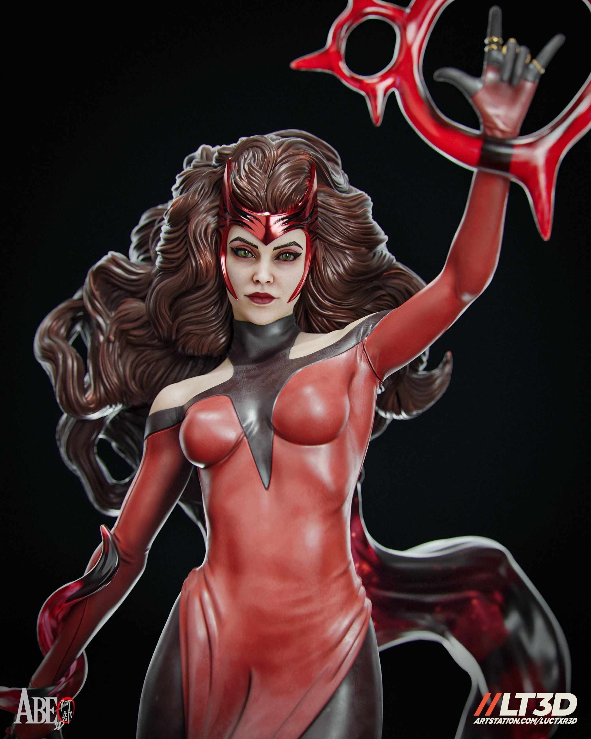 Scarlet Witch Hellfire Gala 3D print model_10