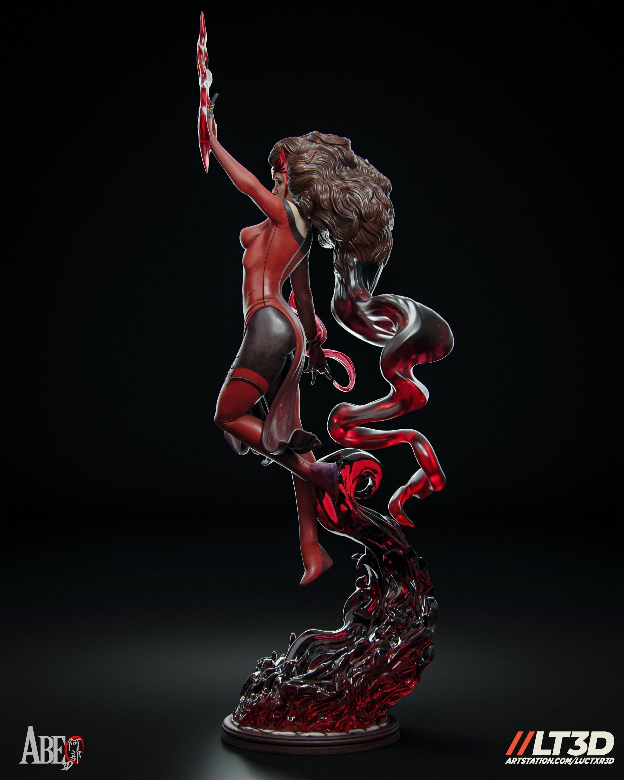 Scarlet Witch Hellfire Gala 3D print model_3
