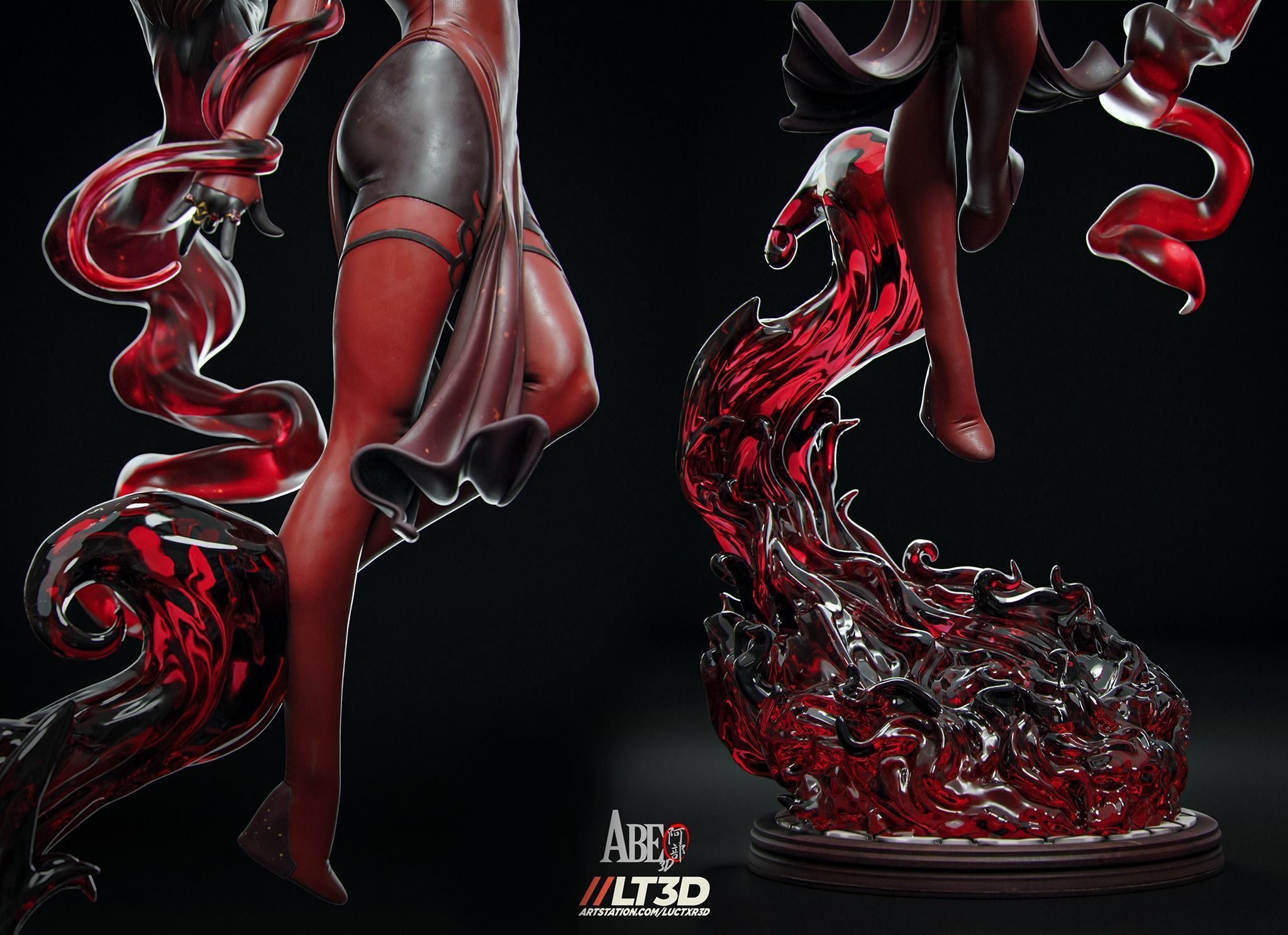 Scarlet Witch Hellfire Gala 3D print model_14