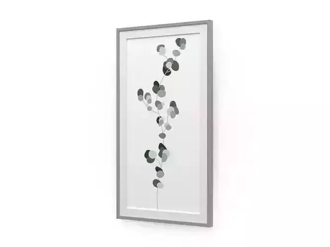 H2000477 WALL ART WHITE GRAY