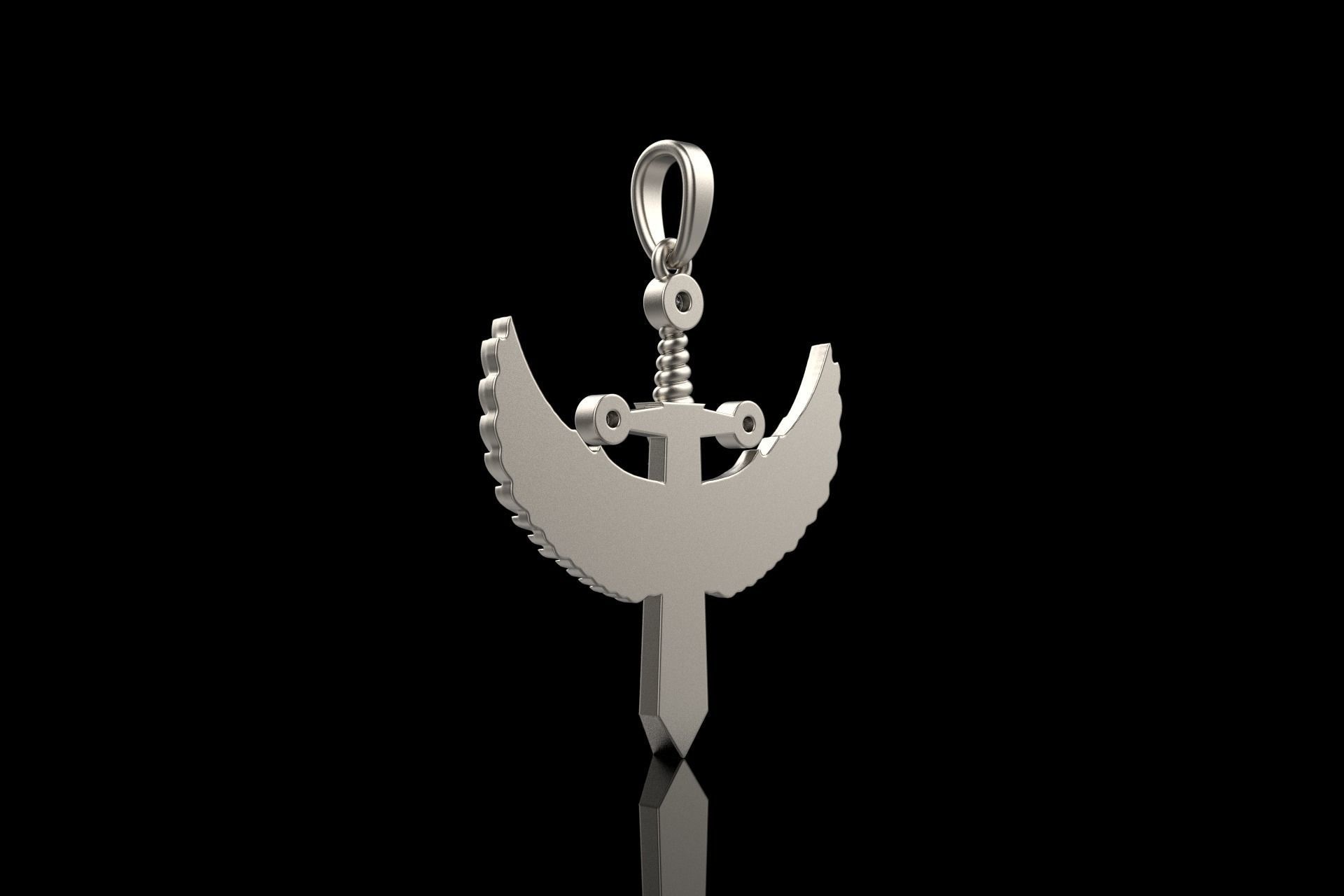 saint michael sword  model 638 3D print model_30