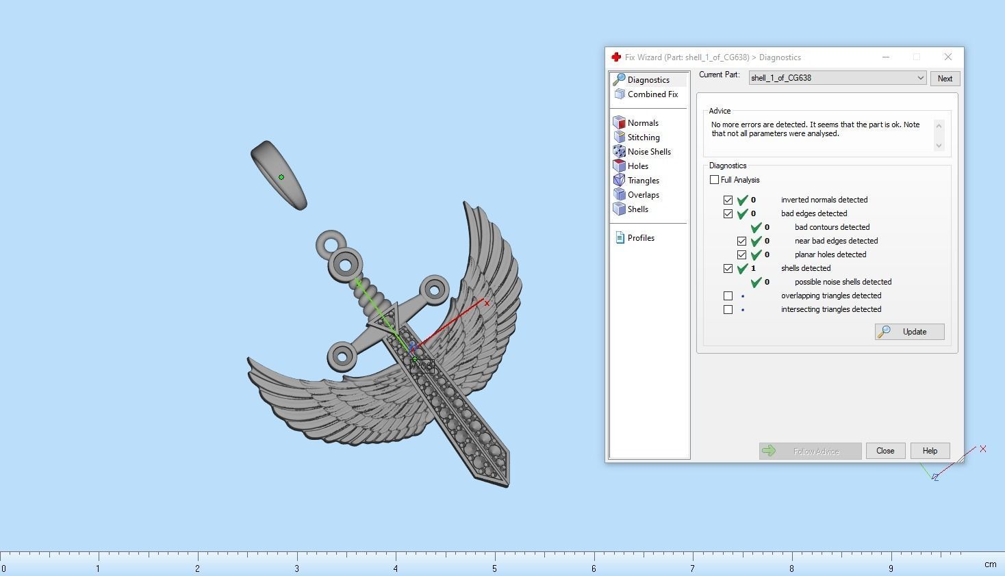 saint michael sword  model 638 3D print model_5