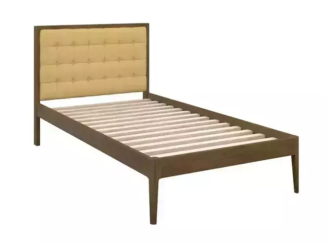 H2000469 BED BROWN