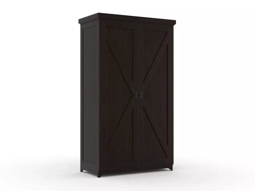 H2000459 WARDROBE WOOD 3D model_0