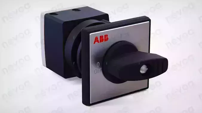 Rotary Switch - OC25G01PNBN00NB1 - ABB Group Ltd 3D model