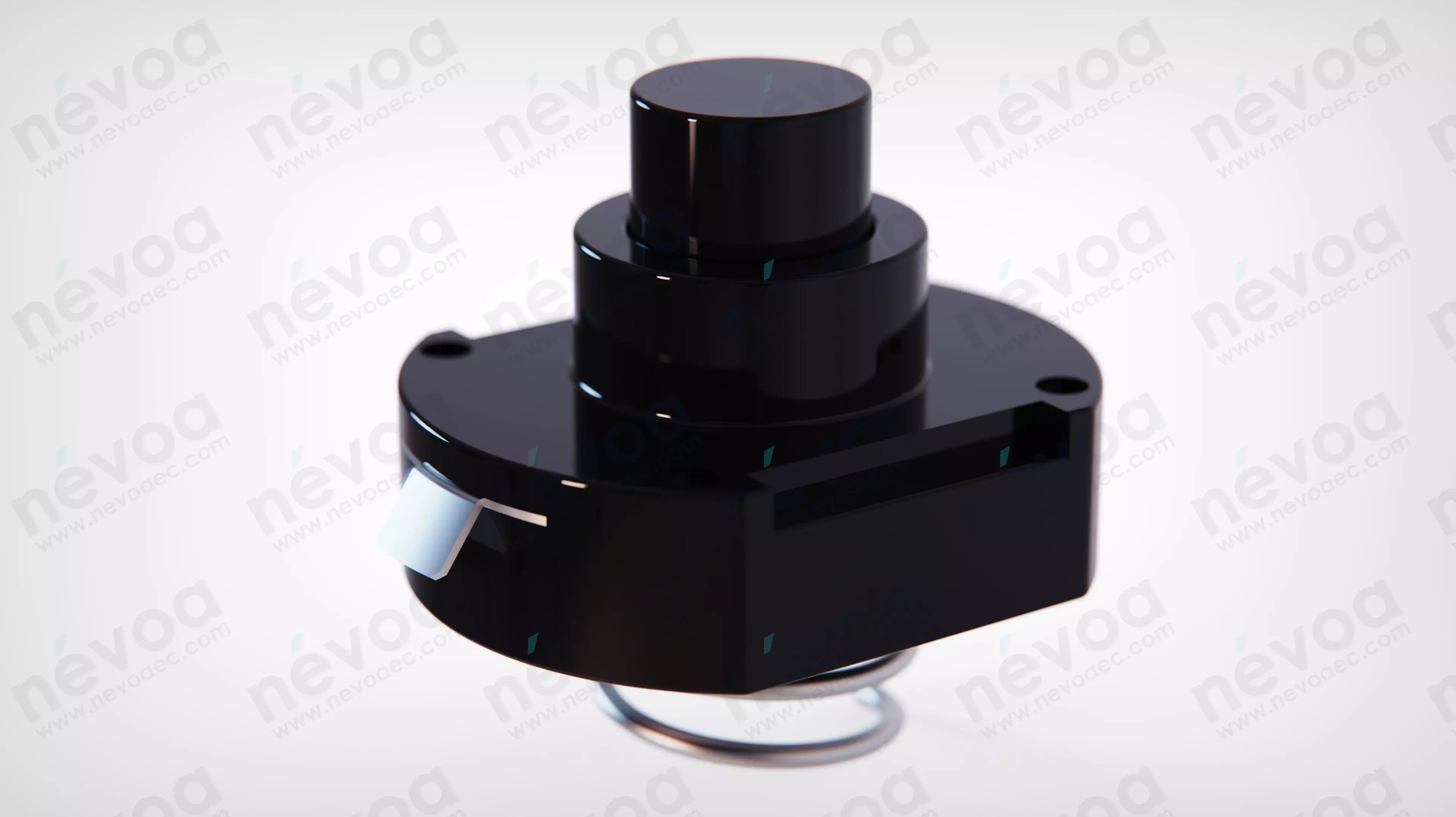 Switch 2P-ON-OFF - KAN - 6C - JIALONG Electronic Co Ltd 3D model_0