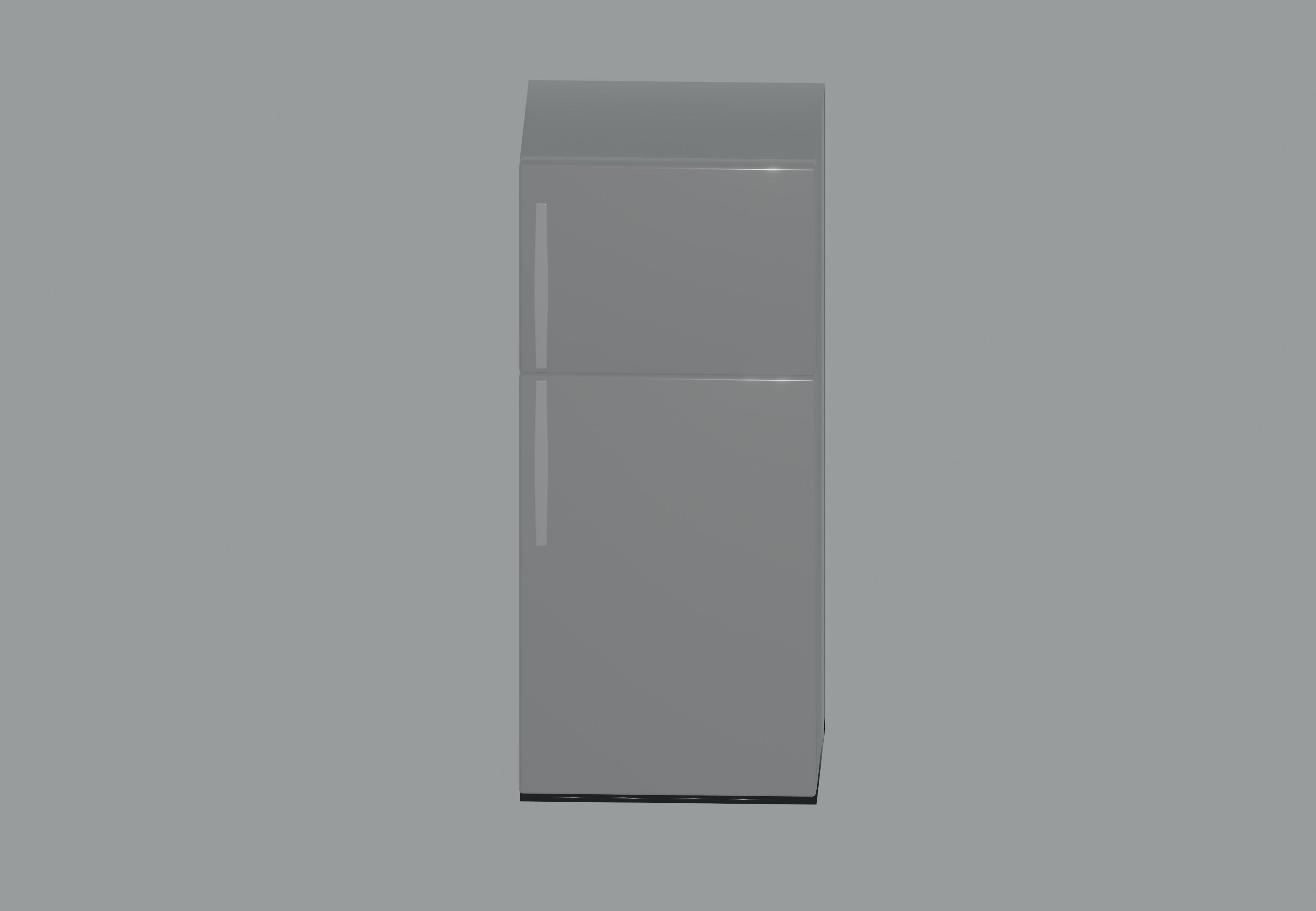 Refrigerator Low-poly 3D model_2