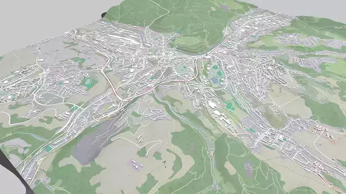 Cityscape Banska Bystrica Slovakia