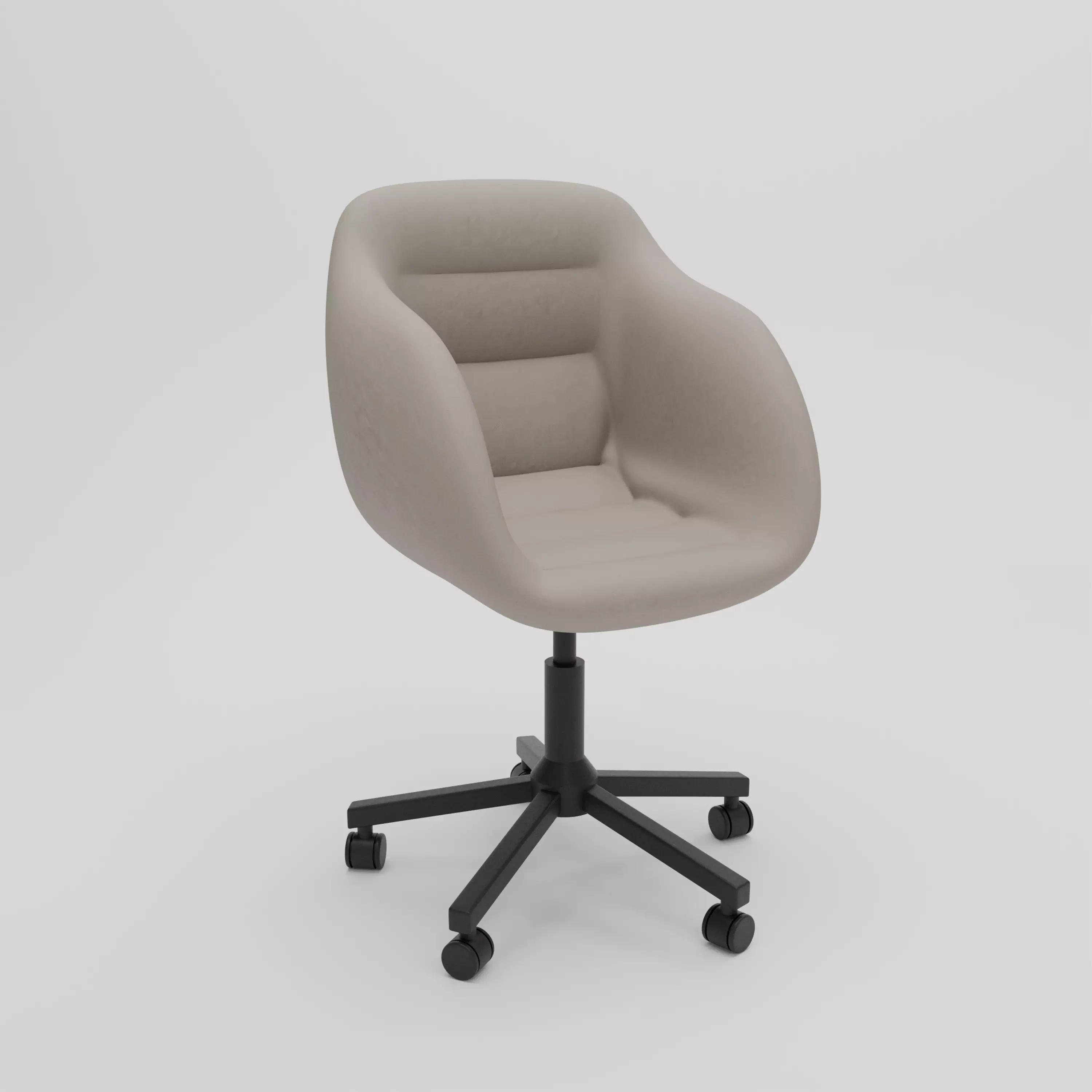 Office chair 3D model 3D model_0
