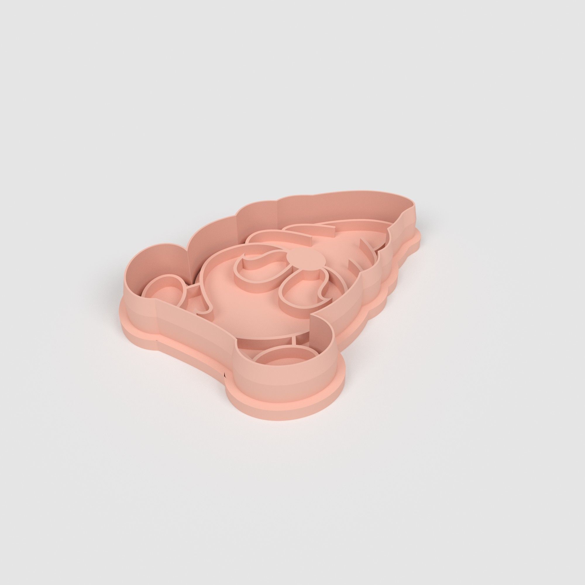 Gnomo Winter - Cookie Cutter Clay - Many Size  3D print model_1