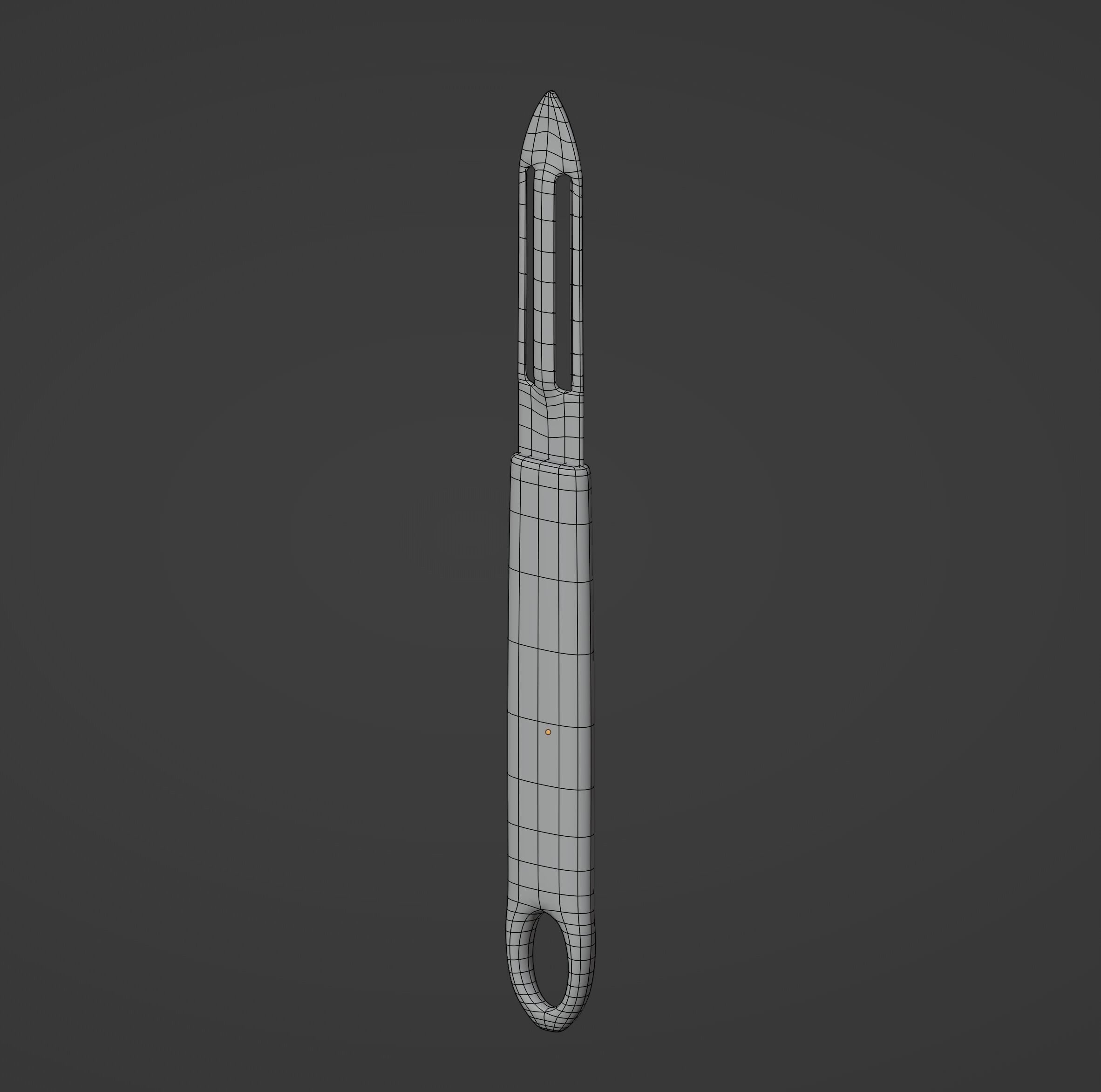 Potato Peeler Low-poly 3D model_10