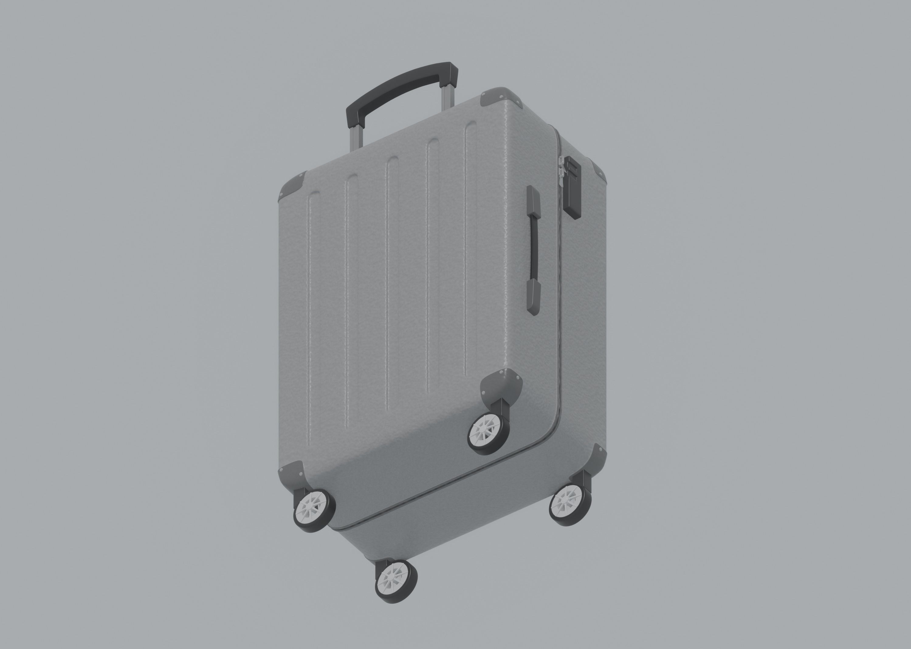 Luggage Suitcase 3D model_6