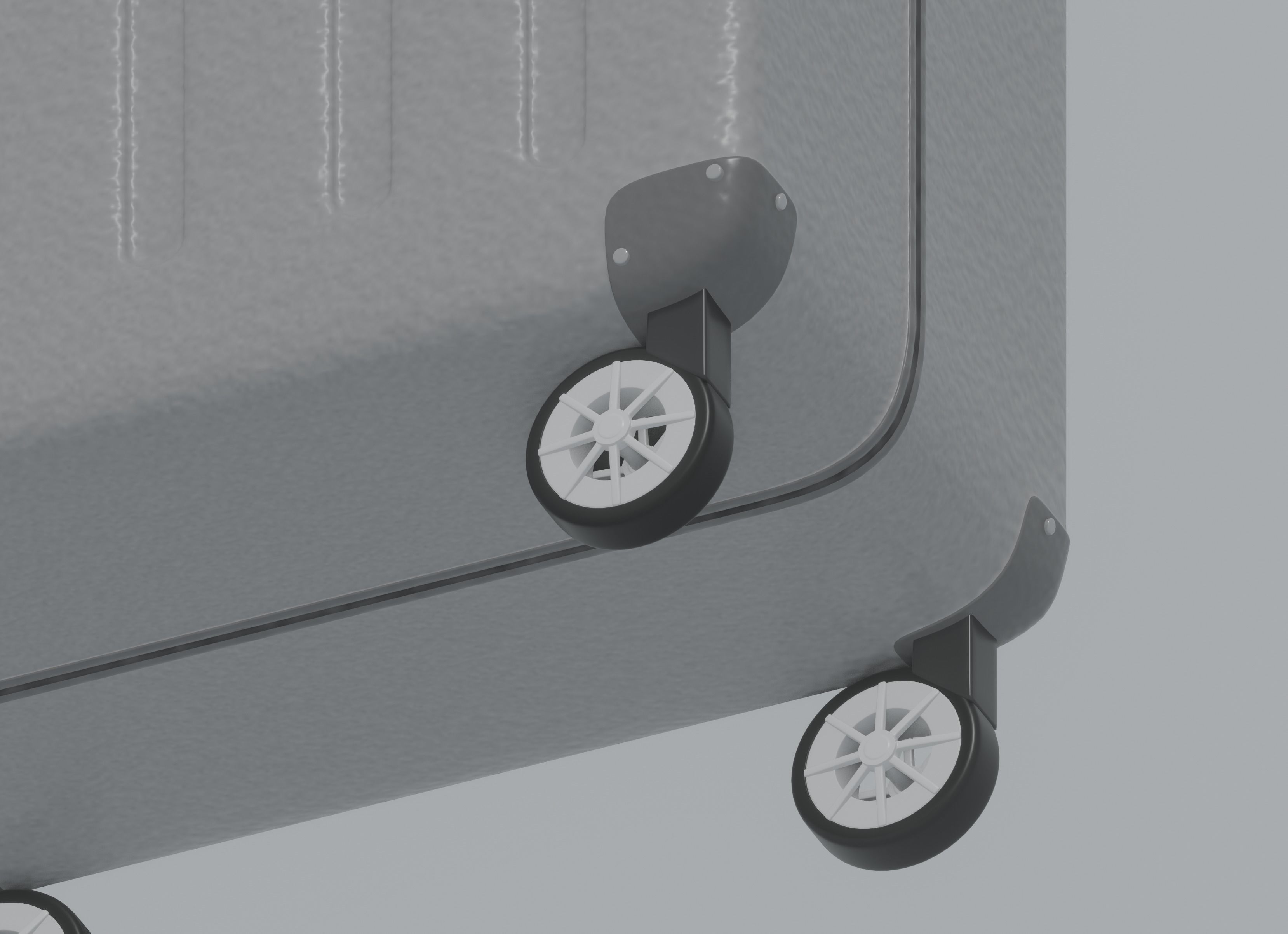 Luggage Suitcase 3D model_11