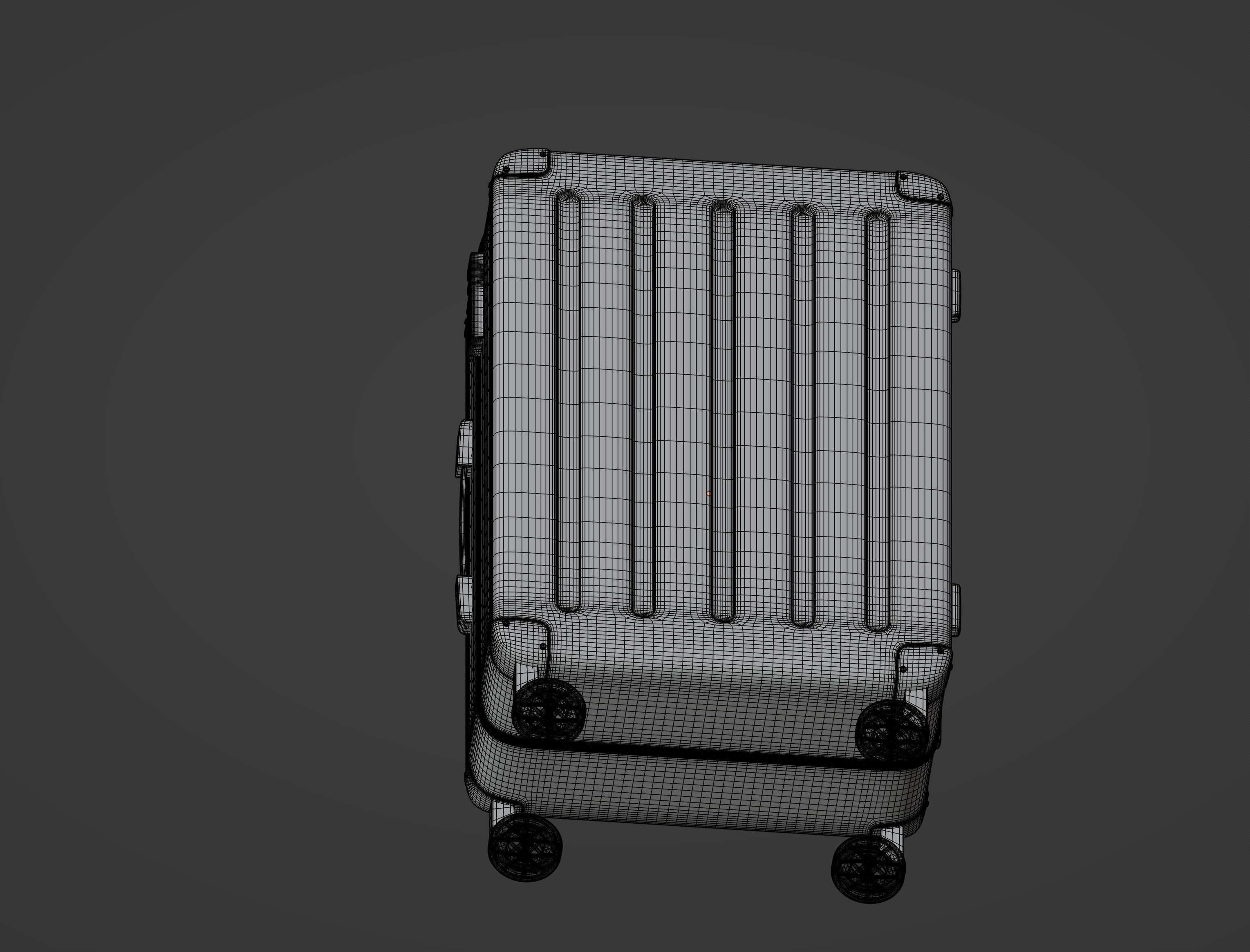 Luggage Suitcase 3D model_16