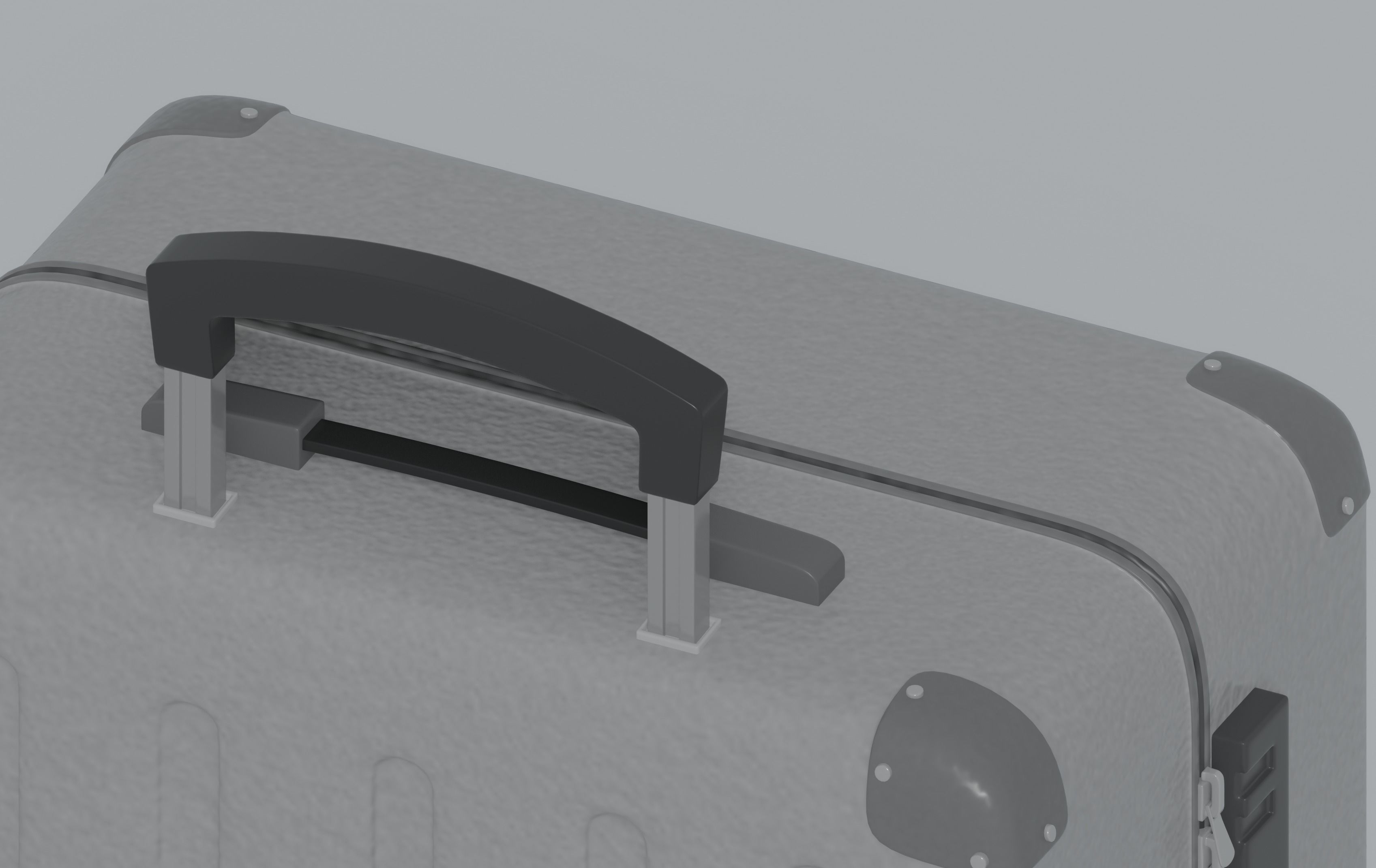 Luggage Suitcase 3D model_9