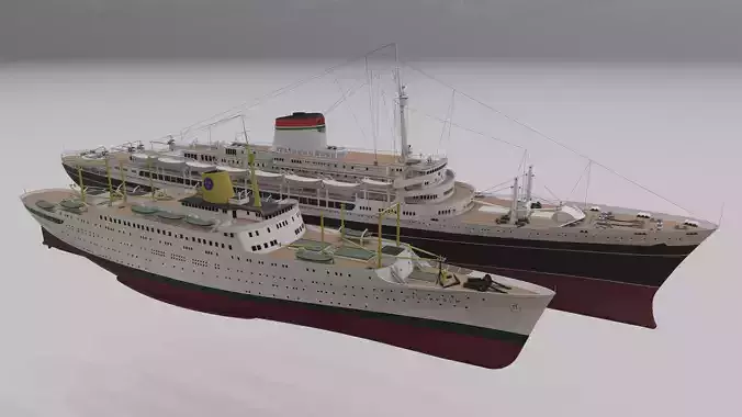 COMBO - SS Andrea Doria - MS Stockholm