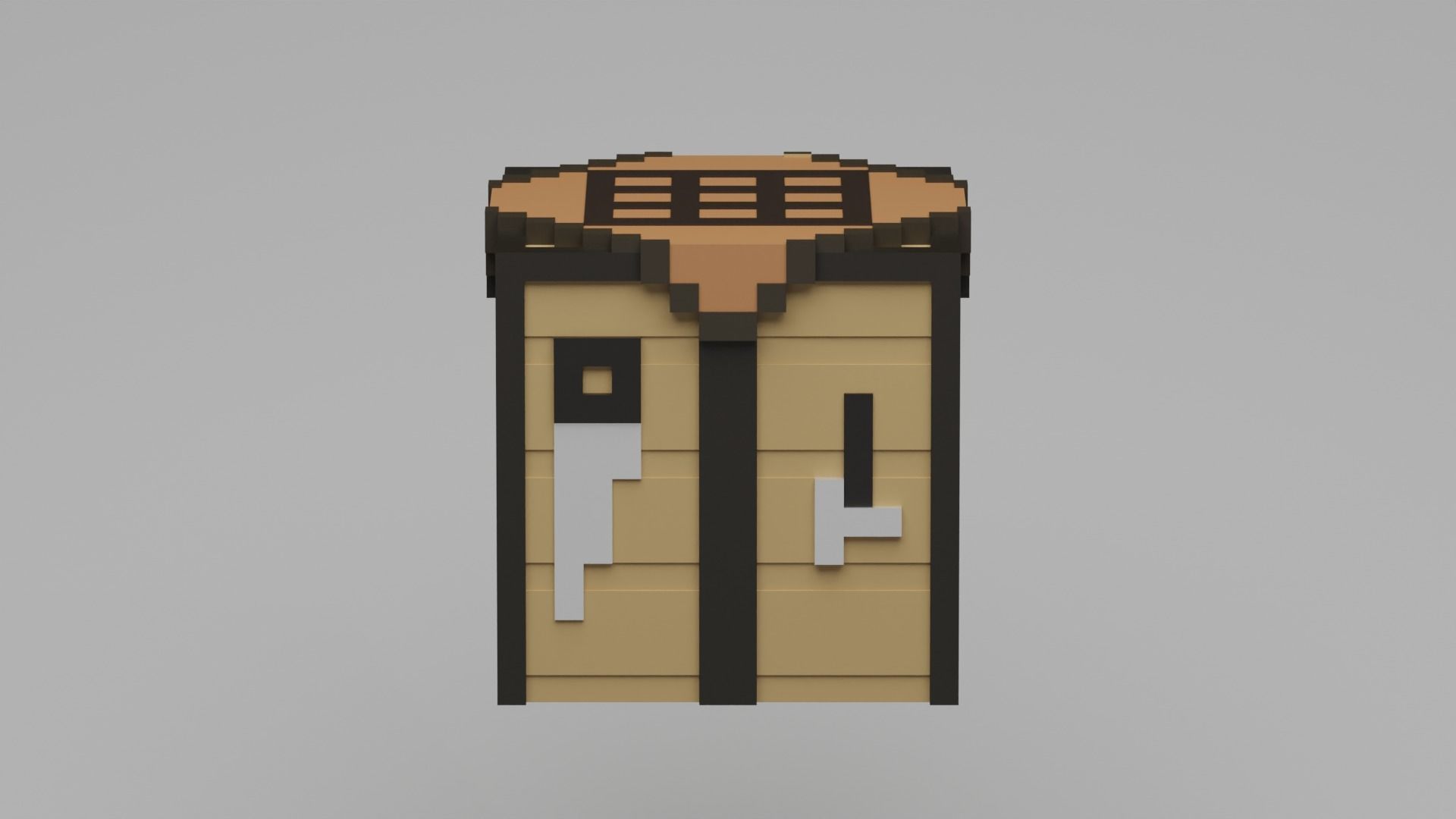 Crafting Table - Minecraft 3D model_4