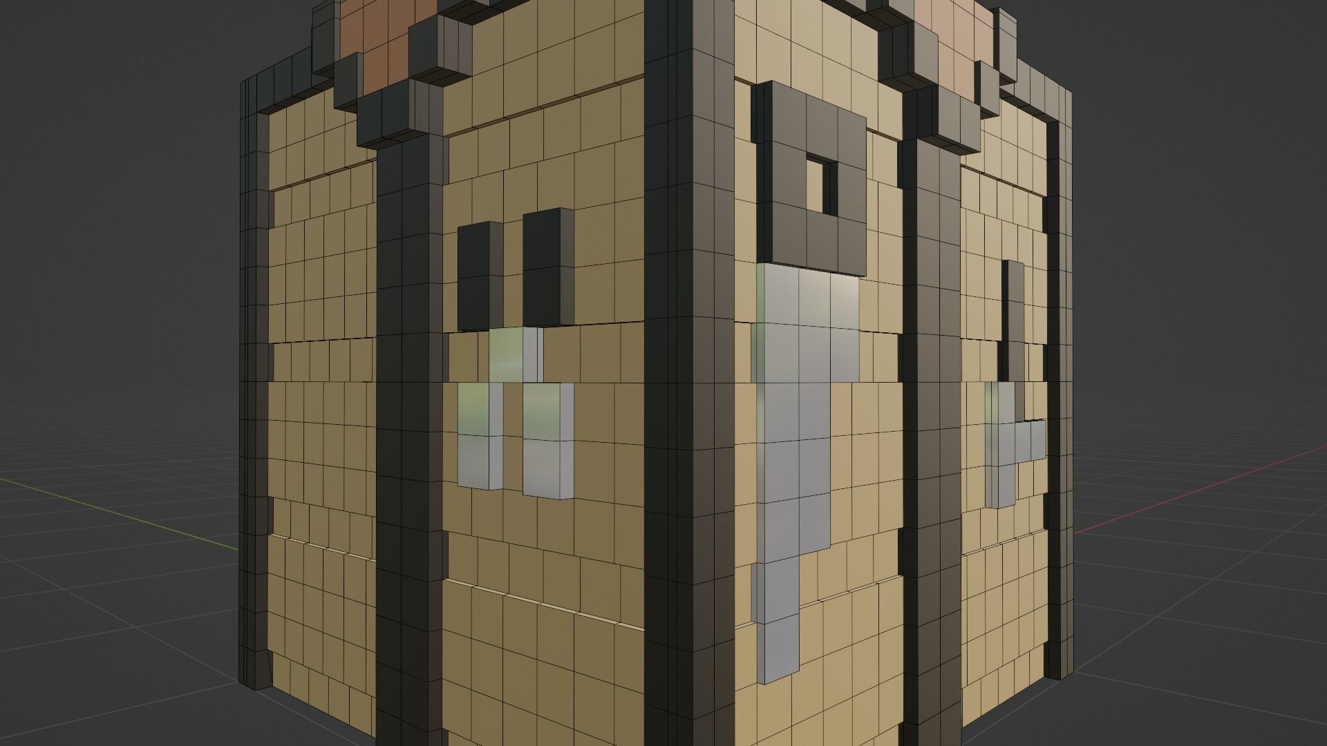 Crafting Table - Minecraft 3D model_6