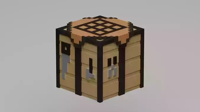Crafting Table - Minecraft 3D model