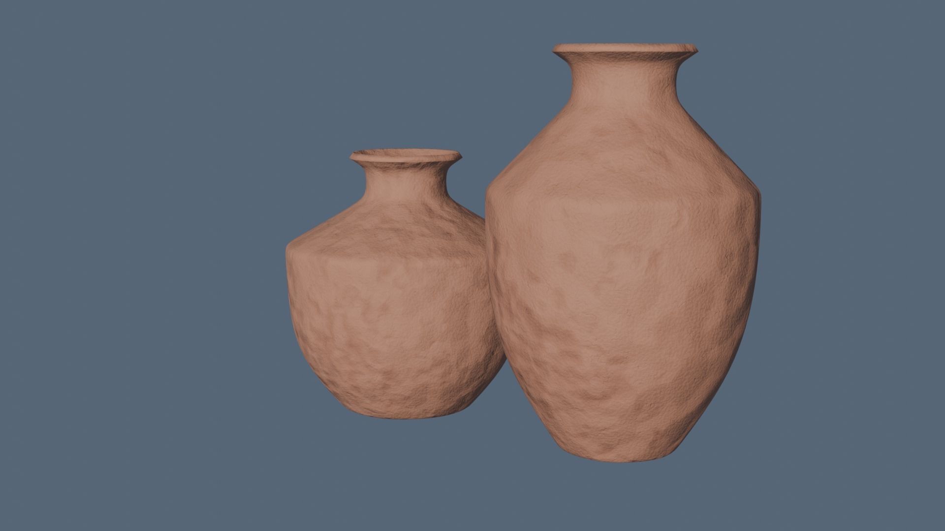 Bronze Age Vase decoration pack Low-poly 3D model_2