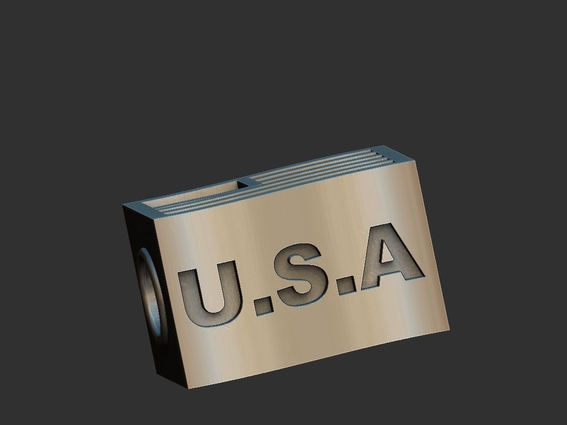 Pandora USA Flag 3D print model_10