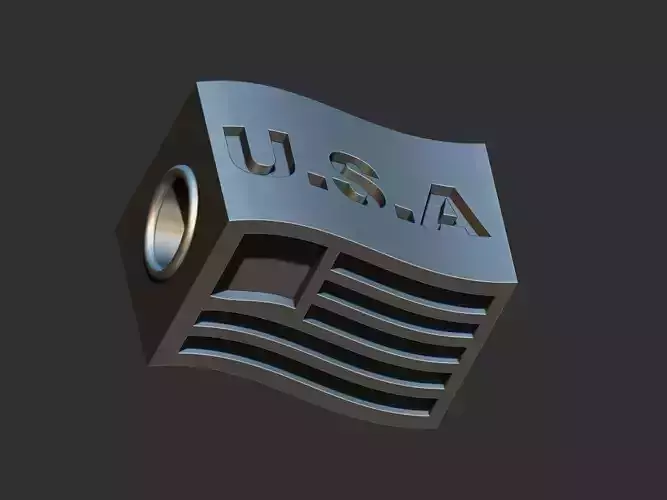 Pandora USA Flag 3D print model