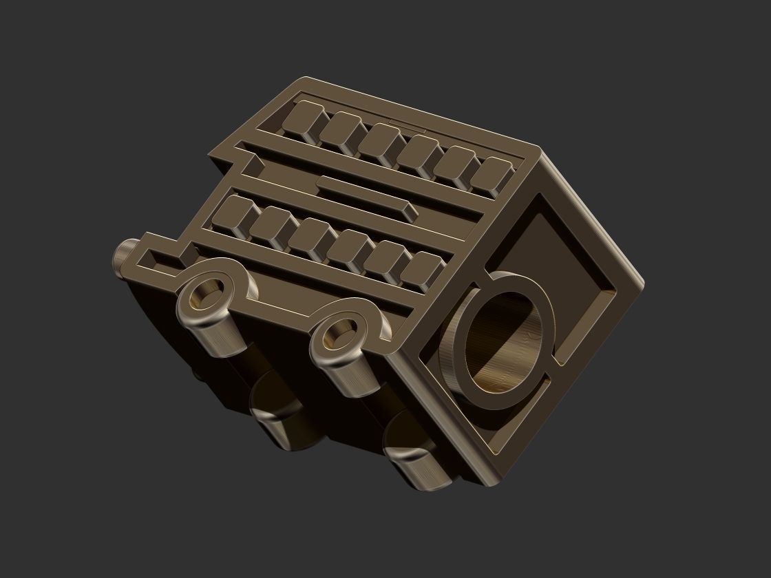 Pandora English Tram  3D print model_7