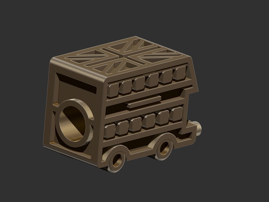 Pandora English Tram  3D print model_2