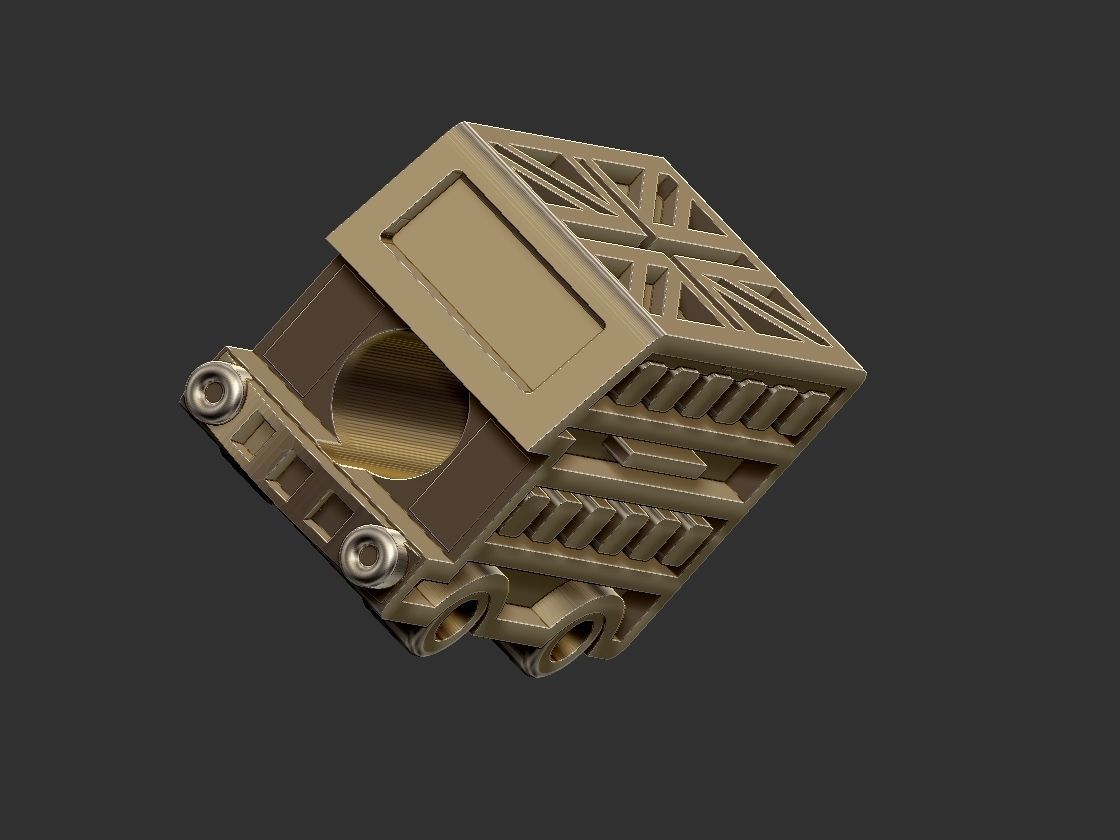 Pandora English Tram  3D print model_11