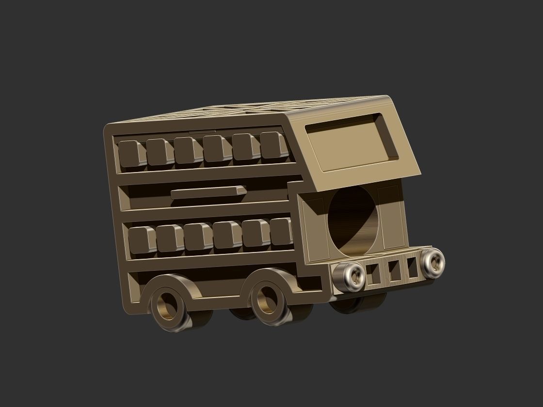 Pandora English Tram  3D print model_1