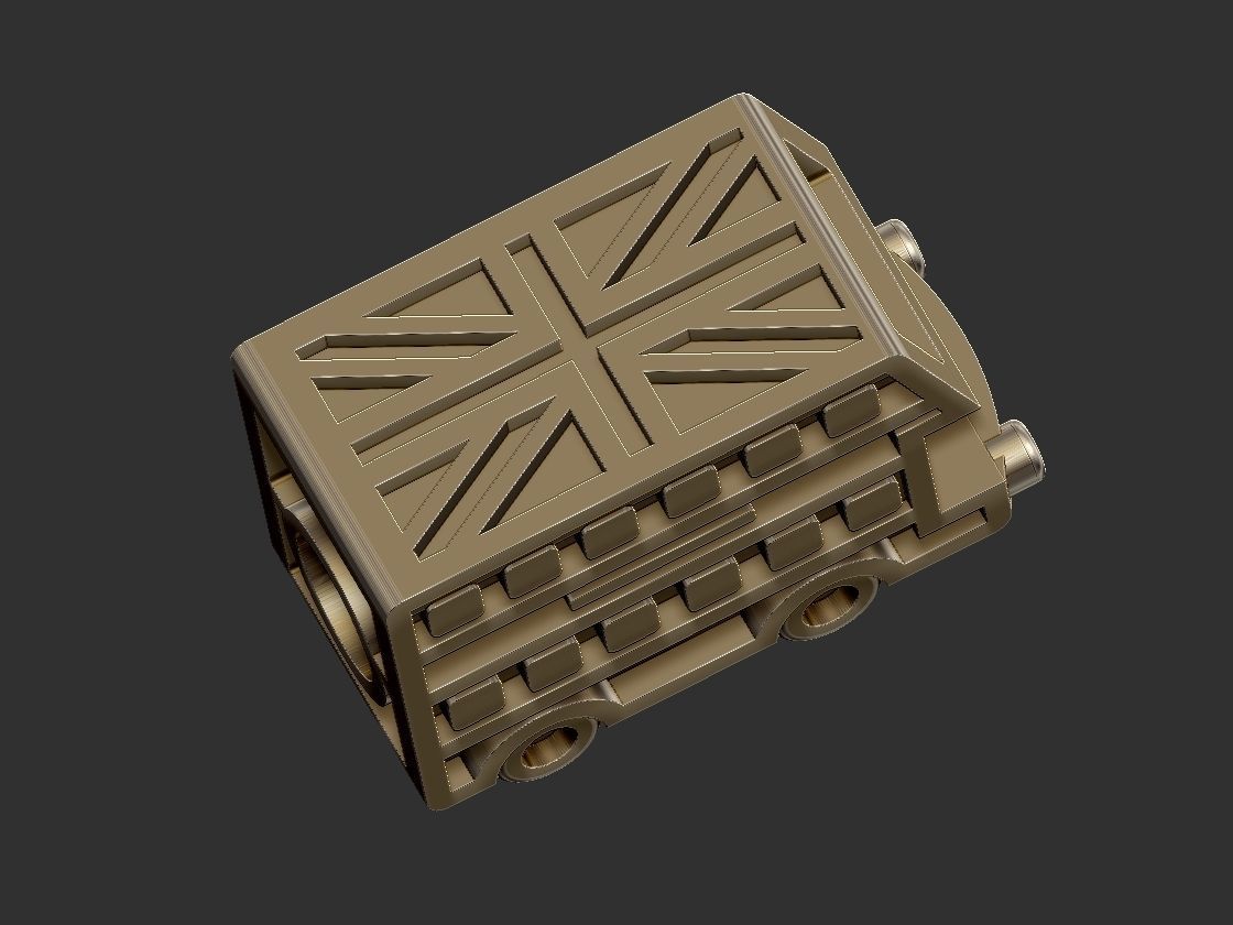 Pandora English Tram  3D print model_3