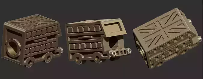 Pandora English Tram  3D print model