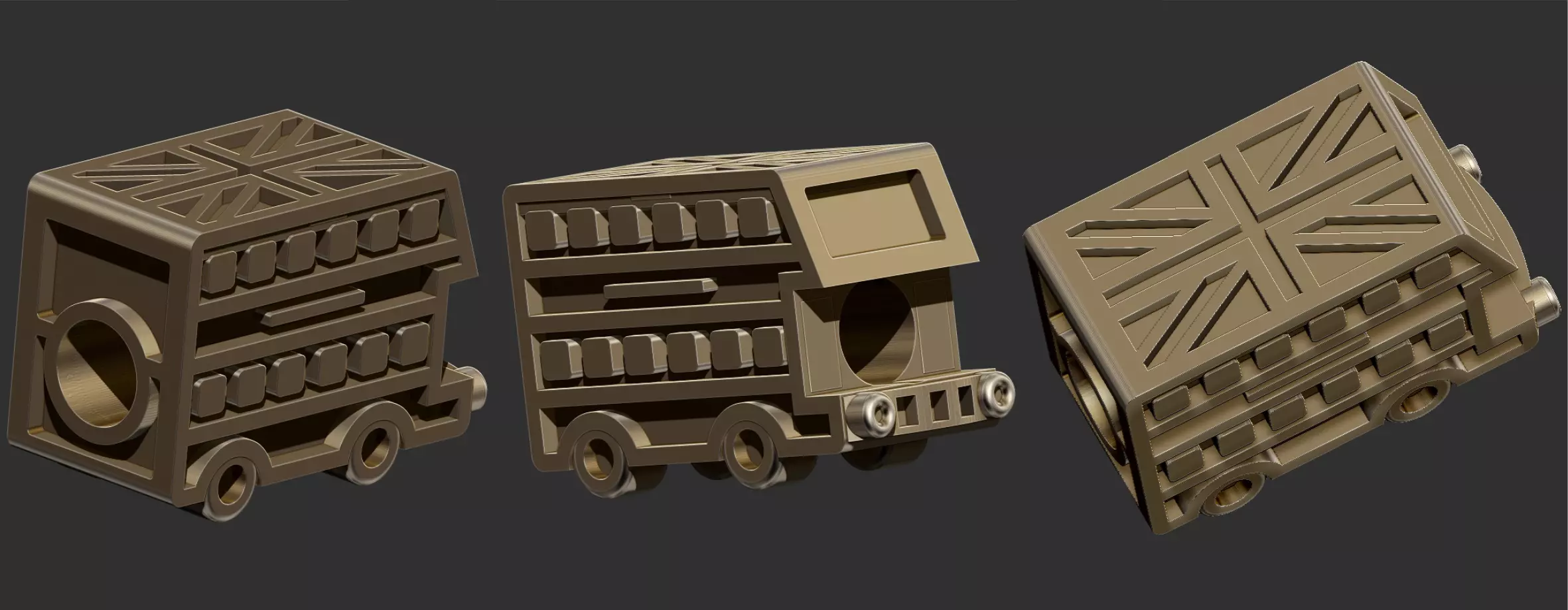 Pandora English Tram  3D print model_0