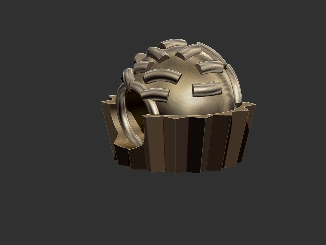 Pandora Brigadeiro Candy 3D print model_2