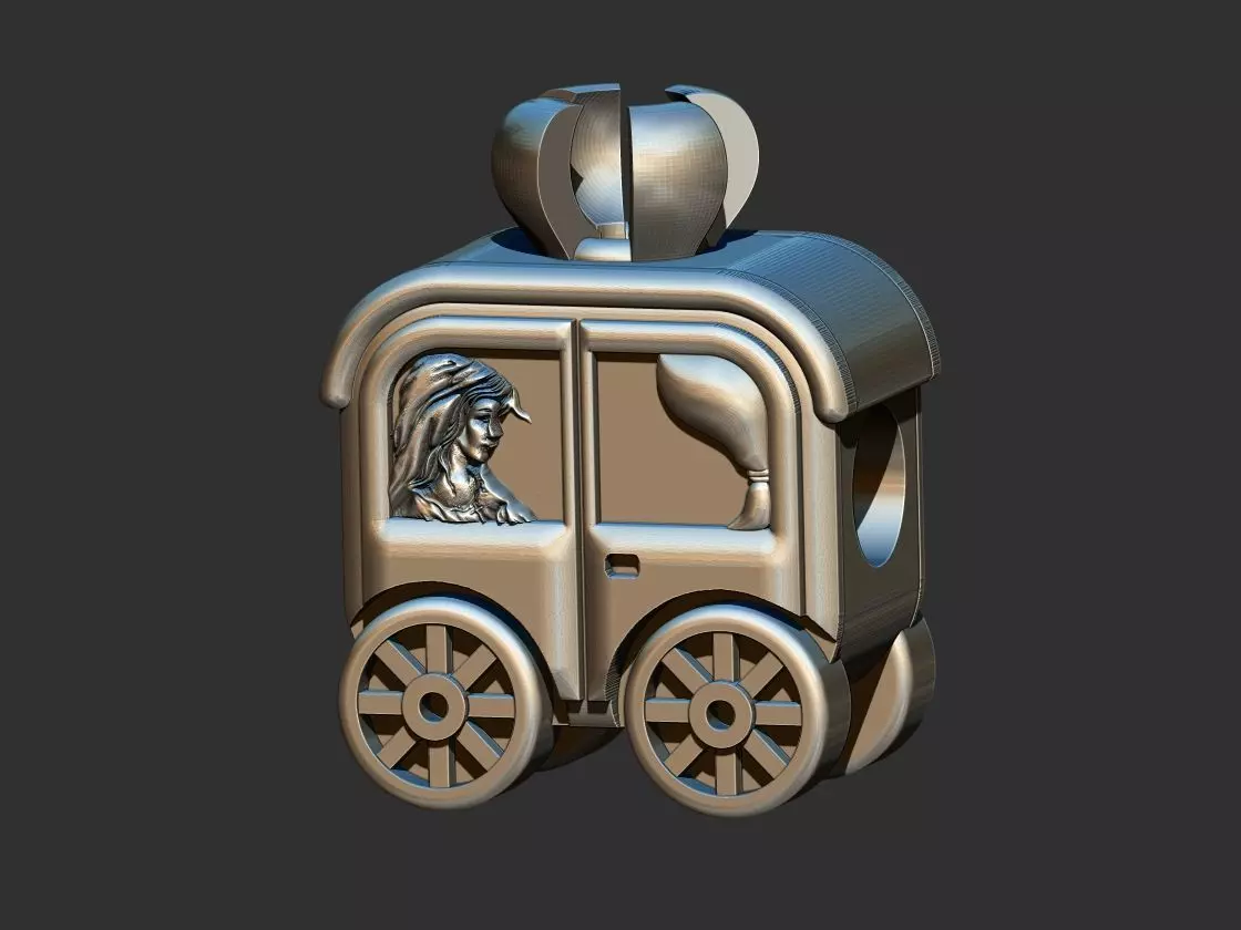Pandora Carriage 3D print model_0