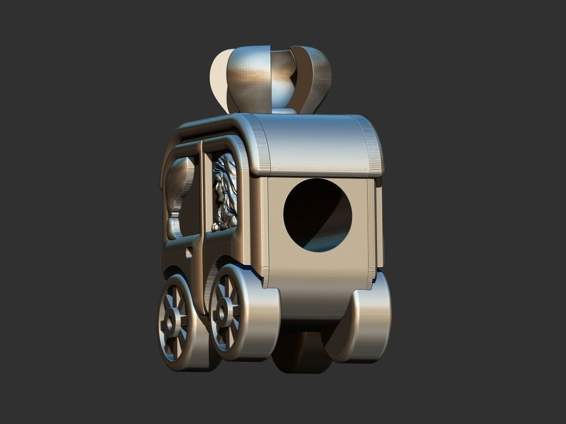 Pandora Carriage 3D print model_6