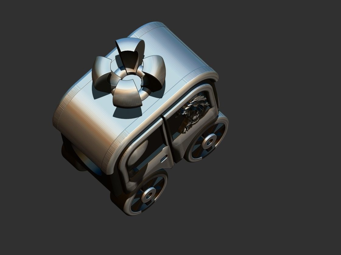 Pandora Carriage 3D print model_8