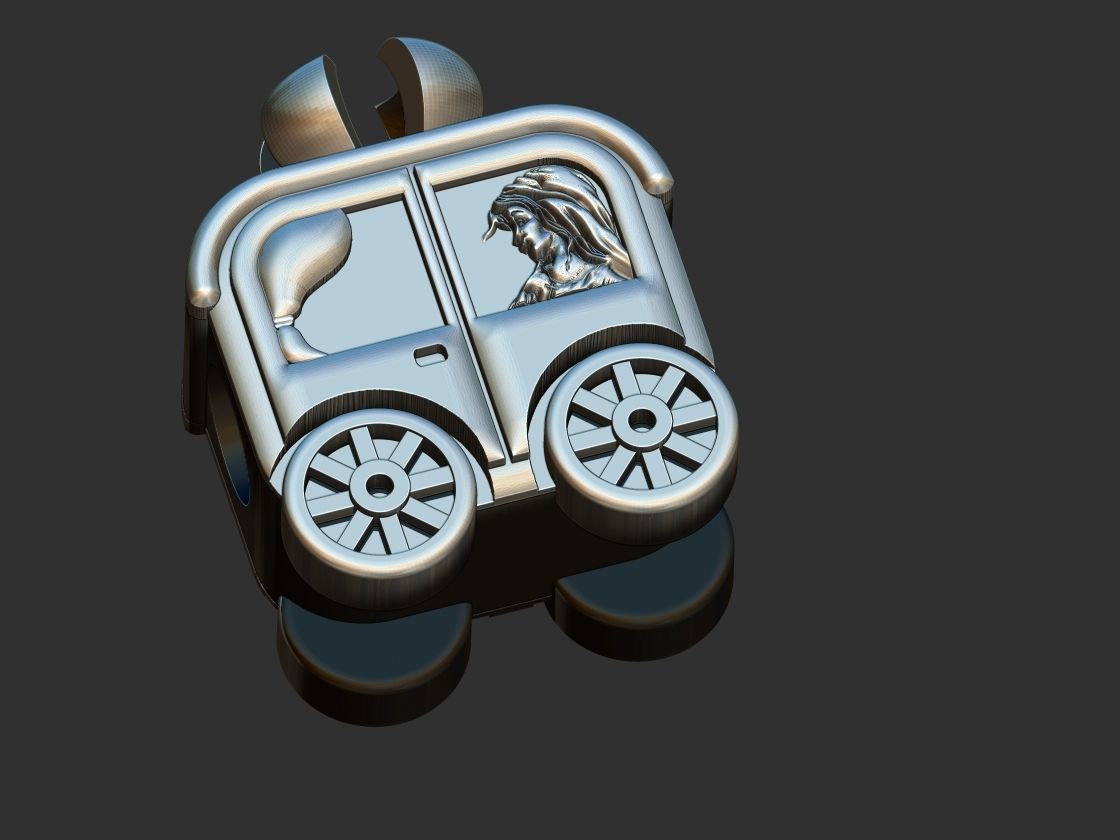 Pandora Carriage 3D print model_7