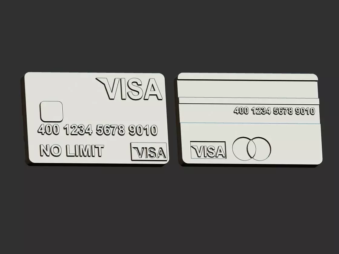 Pandora Credcard 3D print model_0