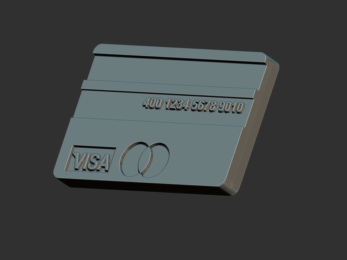 Pandora Credcard 3D print model_5