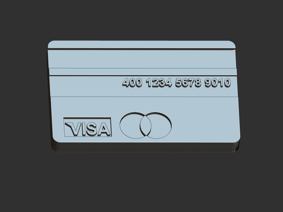 Pandora Credcard 3D print model_6