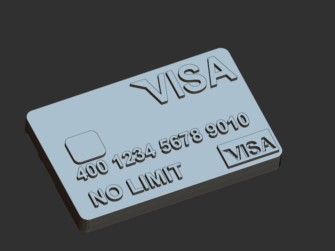 Pandora Credcard 3D print model_12