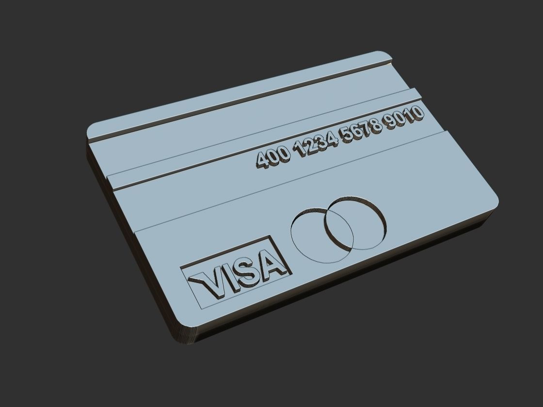 Pandora Credcard 3D print model_14